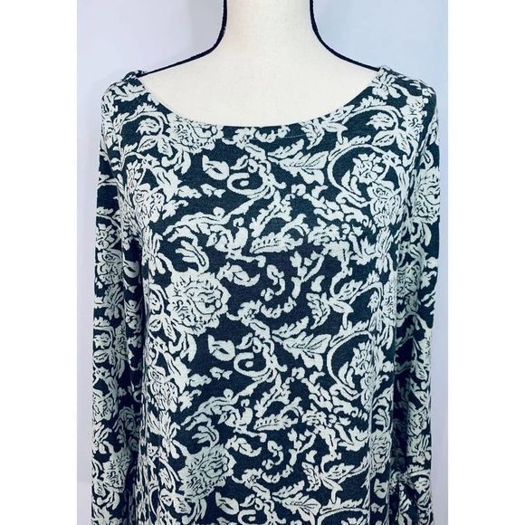 Loft Outlet Womens Damask Style‎ Mid Length Size M - Picture 2 of 8